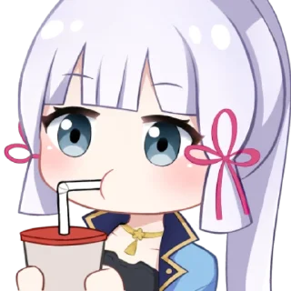 🥤 emoji Kamisato Ayaka Telegram sticker 9 of 40