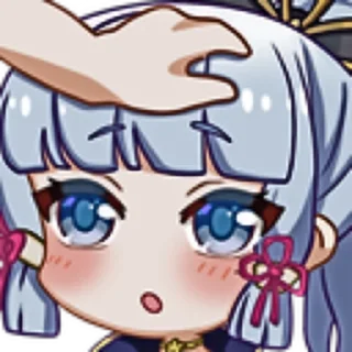 🙇‍♀️ emoji Kamisato Ayaka Telegram sticker 21 of 40