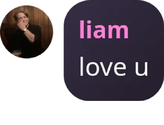 Sticker from Liam ganteng