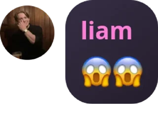 😱 emoji Liam ganteng Telegram sticker 10 of 25