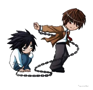 🙈 emoji L(@Ryuzaki_the_best) Telegram sticker 15 of 39