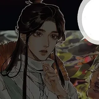 🐇 emoji 谢怜 Xie Lian • @rivailwt Telegram sticker 6 of 66