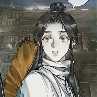 🐇 emoji 谢怜 Xie Lian • @rivailwt Telegram sticker 13 of 66
