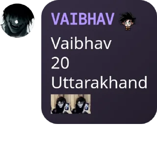 😐 emoji Vaibhav's sticker kang pack Telegram sticker 13 of 21