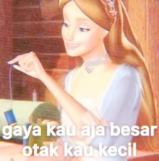 🤯 emoji ʚ ✧⁺. barbie salah gaul 🤩┆@JAYSIEO Telegram sticker 17 of 32