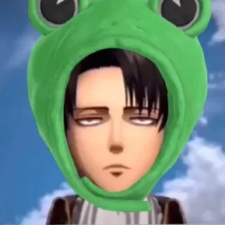 🖤 emoji Levi Ackerman Telegram sticker 14 of 52