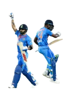 🥳 emoji Virat Kohli @CricketStickerz Telegram sticker 13 of 22