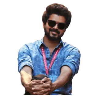 😍 emoji Thalapathy 💛💛💛 Telegram sticker 10 of 120