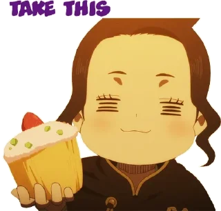 🎂 emoji Black Clover // @MINATOSTICKERS Telegram sticker 22 of 118