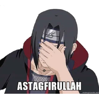 🤦‍♂️ emoji Anime Meme Telegram sticker 9 of 25