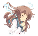 💤 emoji The Melancholy of Haruhi Suzumiya Telegram sticker 11 of 41