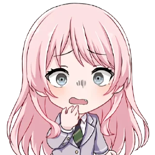 😨 emoji mygo 创哉 Telegram sticker 9 of 85
