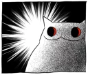 Gloomy Cat sticker preview 3
