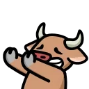 🖐 emoji LIHKG Cow HD @lihkg_official Telegram sticker 13 of 34