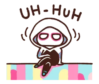 😯 emoji Marvel Chibis @AnimeLibrary_Stickers Telegram sticker 24 of 80