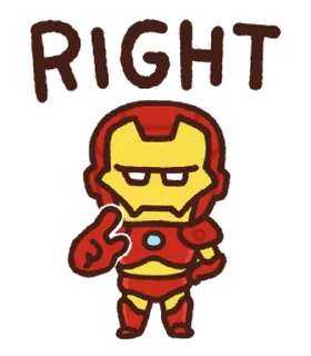 ✅ emoji Marvel Chibis @AnimeLibrary_Stickers Telegram sticker 20 of 80