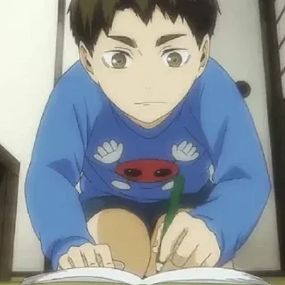 🖇️ emoji Ushijima Wakatoshi by @anime_stickersidn Telegram sticker 23 of 82