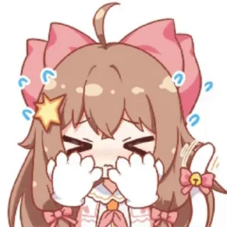 😺 emoji Wechat Diana Telegram sticker 13 of 16