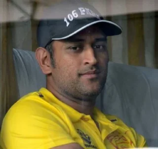😒 emoji @stickersbag 😎 MS Dhoni 💖 Telegram sticker 11 of 60