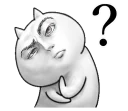 ❓ emoji catman Telegram sticker 23 of 120