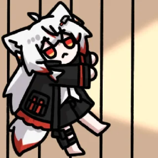 😾 emoji 玉狐狸 @zhaxia_cn Telegram sticker 7 of 120