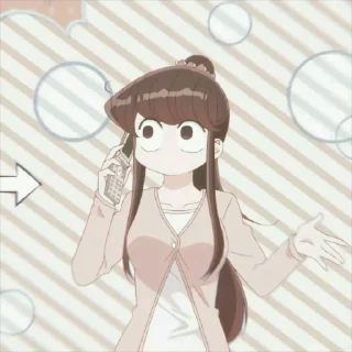🐱 emoji Shouko komi @kokowangywangyduit Telegram sticker 8 of 40
