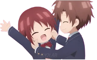 😄 emoji Otonari no Tenshi-sama @Y2LAB (The Angel Next Door) Telegram sticker 21 of 29