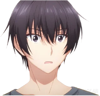 😲 emoji Otonari no Tenshi-sama @Y2LAB (The Angel Next Door) Telegram sticker 16 of 29