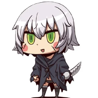 🏹 emoji Chibi fate Telegram sticker 22 of 65