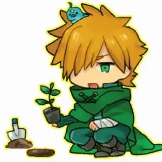 🏹 emoji Chibi fate Telegram sticker 24 of 65