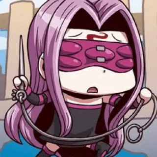 🏹 emoji Chibi fate Telegram sticker 13 of 65