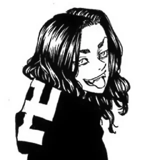 🏴‍☠️ emoji Keisuke Baji Telegram sticker 1 of 8