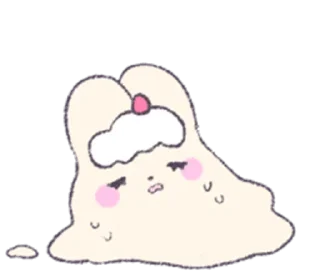 🍓 emoji berry cake bunny | @cutestickers4you Telegram sticker 20 of 22
