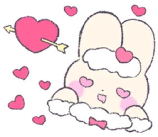🍓 emoji berry cake bunny | @cutestickers4you Telegram sticker 8 of 22
