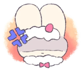 🍓 emoji berry cake bunny | @cutestickers4you Telegram sticker 7 of 22