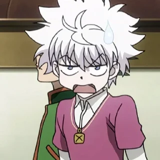 🙄 emoji Killua :: @Hanim1O Telegram sticker 21 of 120