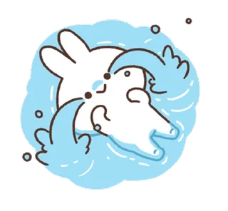 😭 emoji Mimi & Neko @Stickersey Telegram sticker 7 of 30