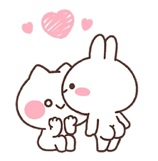 😘 emoji Mimi & Neko @Stickersey Telegram sticker 24 of 30