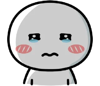 😢 emoji Cute Dudu 4 : Nanana @psychopathell @camadudusticker Telegram sticker 15 of 40