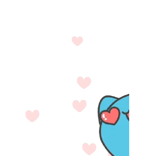 😍 emoji 咖波 視像④ @Capoo_Stickers Telegram sticker 18 of 42