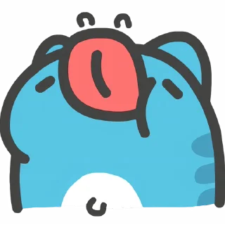 😋 emoji 咖波 視像 Emoji ② @Capoo_Stickers Telegram sticker 9 of 48