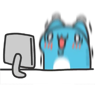 🤪 emoji 咖波 視像② @Capoo_Stickers Telegram sticker 11 of 48