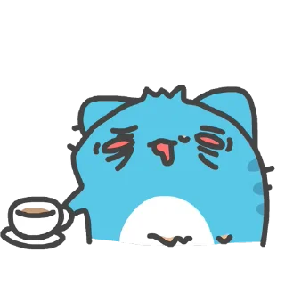 😵 emoji 咖波 視像② @Capoo_Stickers Telegram sticker 9 of 48