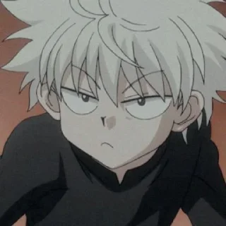 💭 emoji Killua Zoldyck — @StickerAnimesp Telegram sticker 21 of 50