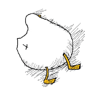 🦆 emoji 一年四季吃烤鴨 @taiwanesestickers Telegram sticker 11 of 40