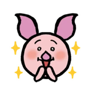 🤩 emoji 小熊維尼 表情貼（nagano插畫版） Telegram sticker 13 of 40