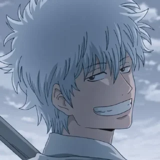 ❤️ emoji Sakata Gintoki ♡ @xvieravelyn Telegram sticker 8 of 71