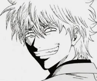 😏 emoji SAKATA GINTOKI !! Imai_Cosmo Telegram sticker 16 of 74