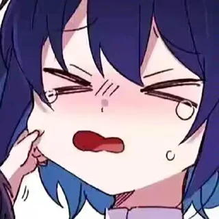 😥 emoji 清瞳水群 Telegram sticker 16 of 120