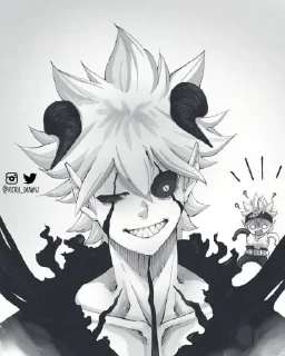 😉 emoji Liebe @ブラッククローバー Telegram sticker 21 of 45